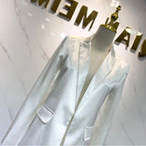 Dadizhimu New Small Fragrant Style Temperament Simple Corset Dress Acetate-Sonic Setula Suit Jacket Two Sets Of Women