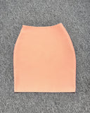 Dadizhimu Sexy Crossover Skirt High-Waisted Mini-Banded Hip Dress Night Shop Half-Dress Short Skirt Women's Night Club