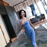Dadizhimu Temperament Elegant Banquet Party Evening Dress Women Can Usually Wear Slim Slim Dress