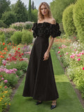 Dadizhimu Famous Style Dress 2025 Spring New Fashion Collar Flowers Splicing High-End Feel Dress Woman