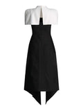 Dadizhimu 2025 New High-End Dress Women Autumn New Detachable Sling Dress Skirt Dress Dress Dress Dress Dress Dress Dress Dress