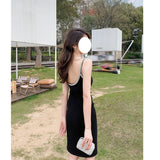 Dadizhimu Dress Niche Design Temperament Sexy Diamond Famous Body Hanging Birthday Dress