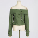 Dadizhimu Top Women 2025 New Irregular High-End Feeling Long-Sleeved Short Jacket Jacket Women