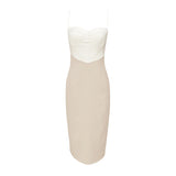 Dadizhimu Bone Thoracic Dress Women Summer Tight Body Chic Slings Niche Design Hepburn Wind Gibe Waist Skirt Party Dress Dress