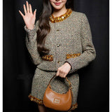 Dadizhimu Yuanying's Small Fragrant Style Set Rough Flowers And Half Dress Suit Female Ocean Gas Two Sets Of Women