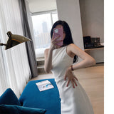 Dadizhimu Temperament Elegant Evening Dress Women's Banquet Annual Meeting Of The Hips Thin Dress 2024 New Body Repair Dress