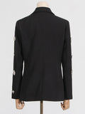 Dadizhimu Famous Women's Clothing 2025 Spring New High-End Heavy Industry Diamond Blazer Suit Suit Suit Suit