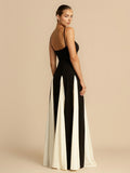 Dadizhimu Sexy Dress Pure Style Hottie Dress Black And White Sling Dress Summer Female High Sense