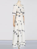 Dadizhimu Fashion And Leisure Two Sets 2025 Spring New High-Waisted Print Skirt Suit Women's Trend