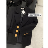 Dadizhimu Suit Jacket Female New Korean Version Of Casual Temperament Design Small Suit Top Woman