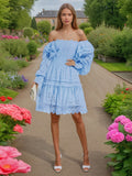 Dadizhimu Fashion Dress Women 2025 Spring New Niche Embroidery High-End Feeling Waist Thin Bra Skirt Tide