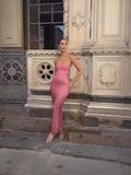 Dadizhimu Evening Dress Flashing Body Tective Dress High-End Light Luxury Small Sentient Day Sexy Long Dress