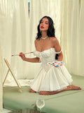 Dadizhimu French Pure Desire Elegant Sling Dress Sweet Age-Rearing Ballet Dopamine Wearing Belt Strap Fluffy Skirt