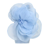 Dadizhimu High-End Oblique Shoulder Decoration Flower Dress Solid Party Party Dress One-Step Dress