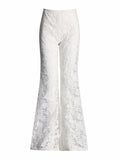 Dadizhimu Temperament Commuting Wind 2025 New Embroidery Perspective Shirt + High-Waisted Trouser Suit Women's Tide