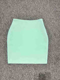 Dadizhimu Sexy Crossover Skirt High-Waisted Mini-Banded Hip Dress Night Shop Half-Dress Short Skirt Women's Night Club