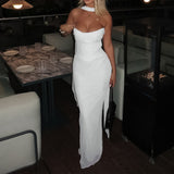 Dadizhimu Autumn New High-End Feel Set Sexy Fish Bone Corset Corset Tightbum Skirt Half-Dress Skirt Two Sets