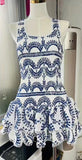 Dadizhimu And Spicy Sexy Wind 2024 Spring New Loose Waist Fold Design Lotus Leaf Side Short Sling Dress