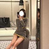 Dadizhimu Yuanying's Small Fragrant Style Set Rough Flowers And Half Dress Suit Female Ocean Gas Two Sets Of Women