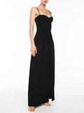 Dadizhimu 2025 New Women's Sleeveless Sleeve-Less Dress Open Multi-Color Solid Color Dress