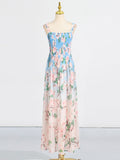 Dadizhimu Casual Style Dress 2025 New Sleeveless Sleeveless Waist Thin High-End Long Dress Summer