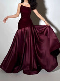 Dadizhimu Crocoat Tecticles Dress Dress 2025 Summer New Irregular Splicing Design Long Dress Dress Woman