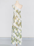 Dadizhimu Resort Wind Collar Sleeveless Dress 2025 New Embroidered Wood Ear Design Long Dress Woman