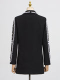 Dadizhimu Famous Lady Light Luxury Suit 2025 Spring New Heavy Industry Nail Beads High-End Slim Slim Thin Suit Jacket Woman