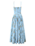 Dadizhimu Style Design Temperament Sling Dress Dress 2025 New Waist Display Skinny Dress Dress Dress Dress Woman