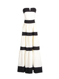 Dadizhimu Temperament Elegant Style Dress Women's Dress Spring 2025 New Chest-Striped Bow Decorated Dress Dress Women