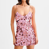 Dadizhimu Women's Party Dress Sling Bag Dress Hottie Pure Lusty Sexy Night Club Dress Dress