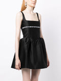 Dadizhimu Show High-End Short Dress 2025 Summer New Hand-Made Seam Sleeveless Sleeveless Thin Temperament Dress