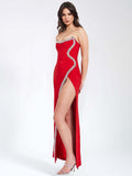 Dadizhimu Industry Temperament Show The Figure Fish Bone Set With A Chest To Wrap The Waist Splicing Bag Fish Tail Dress Open The Bandage Dress Skirt