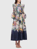 Dadizhimu Classical Style Temperament Dress 2024 New Small Design Sense Folds To Collect Waist Thin Dress Dress Woman