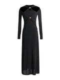 Dadizhimu Style Dress Dress Dress 2025 Summer New Hollow Kinesi Design Slim Thin Dress Dress Woman