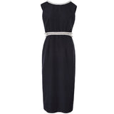 Dadizhimu Diamond Dress Little Black Dress Temperament Birthday Party Host Evening Dress Woman