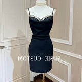 Dadizhimu Heavy Industry Pearl Diamond Sling Skirt Showing Thin Temperament Dress Sexy Waist Party Skirt
