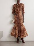 Dadizhimu Style Suit Woman 2025 New Design Textured Shirt Top + High-Waisted Fish Tail Half-Dress