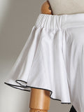 Dadizhimu Irregular Dress 2025 Summer New Fashion Shoulder High-End Hollow Dress Dress Women's