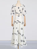 Dadizhimu Fashion And Leisure Two Sets 2025 Spring New High-Waisted Print Skirt Suit Women's Trend