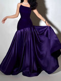 Dadizhimu Crocoat Tecticles Dress Dress 2025 Summer New Irregular Splicing Design Long Dress Dress Woman