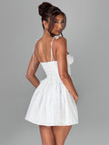 Dadizhimu Women's Dress Dress Girl Hot Girl Fish Bone Sling Skirt Sexy Short Skirt Summer Fine Princess Dress
