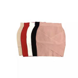 Dadizhimu Sexy Crossover Skirt High-Waisted Mini-Banded Hip Dress Night Shop Half-Dress Short Skirt Women's Night Club