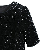 Dadizhimu Feather Dress Autumn And Winter New Small Black Dress Famous Temperament Banquet Annual Small Dress Girl