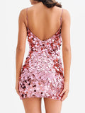 Dadizhimu Women's Party Dress Sling Bag Dress Hottie Pure Lusty Sexy Night Club Dress Dress