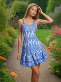 Dadizhimu 2025 New Heavy Industry Embroidery Sexy Sling Skirt Splicing Lotus Leaves Side To The Waist Thin Dress Woman