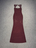 Dadizhimu Gold Famous Babes Sexy Female Explosion Slings Body Drill Micro-Perspective Birthday Dress