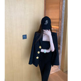 Dadizhimu Suit Jacket Female New Korean Version Of Casual Temperament Design Small Suit Top Woman