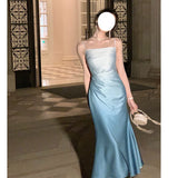 Dadizhimu Banquet Dress Dress Hanging Dress Female Gentle Style Design Small Design Slimming Long Skirt