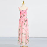 Dadizhimu Casual Style Dress 2025 New Sleeveless Sleeveless Waist Thin High-End Long Dress Summer